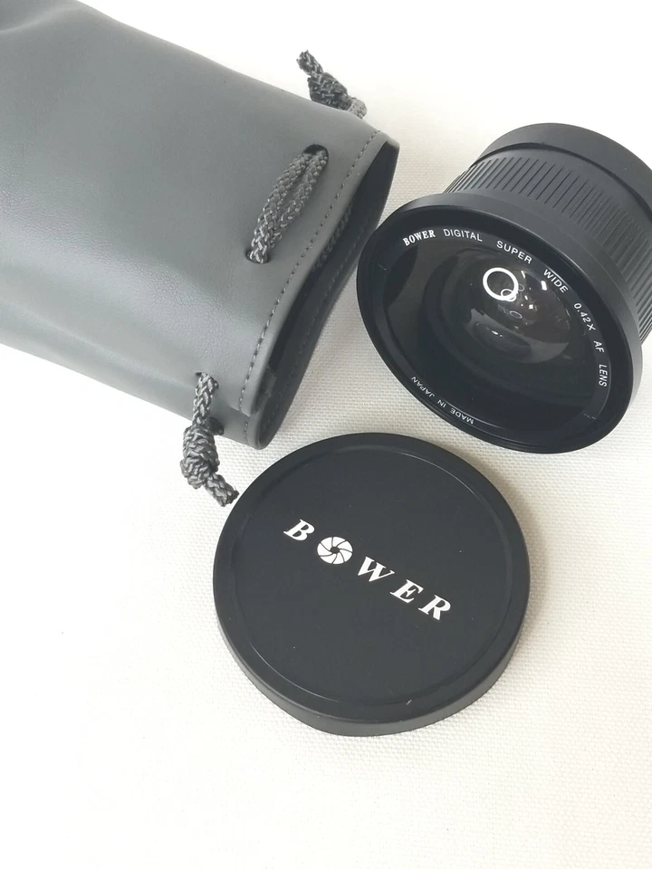 LENTE BOWER DIGITAL SUPER ANCHA 0,42X AF PARA DIGITALSLR vintage retro vieja escuela Foto 2 de 4