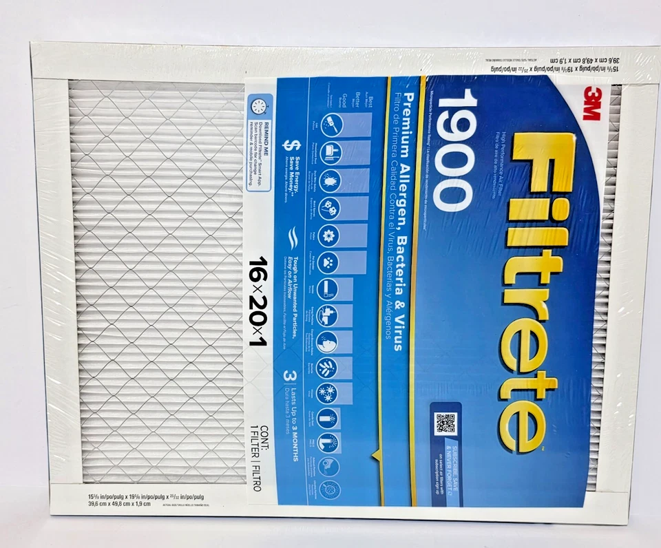 3M Filtrete 16x20x1 Smart Air Filters 3M MERV 13 MPR 1900 - Image 4 of 4