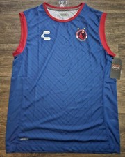 NWT Charly Tiburones Rojos de Veracruz Training Futbol Soccer Jersey Size Large