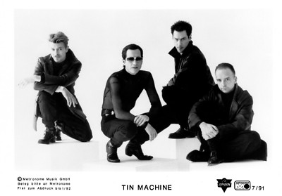 David Bowie / Tin Machine - Promo Photo 1991 - Oy Vey, Baby - Ziggy Stardust  II
