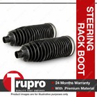 2 x Trupro Front Steering Rack Boot LH / RH for HOLDEN Commodore VL VN VP VR VS