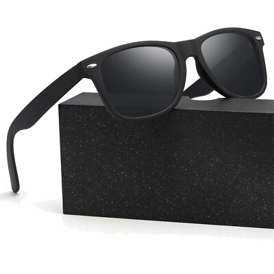UV400 Retro Polarised Sunglasses for Men and Women - Stylish Eye Protection