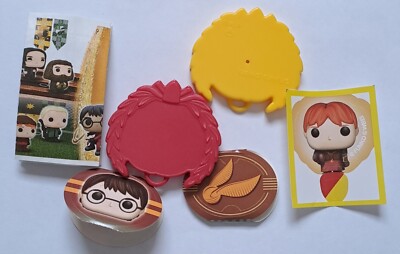 HARRY POTTER KINDER JOY Quidditch Figuren 2024 Gadget, Ron Weasly Anhänger 