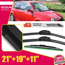 3X Für  LUPO SCHEIBENWISCHER VORNE + HINTEN SATZ BJ. 1998 - 2003 21"+19"+11"