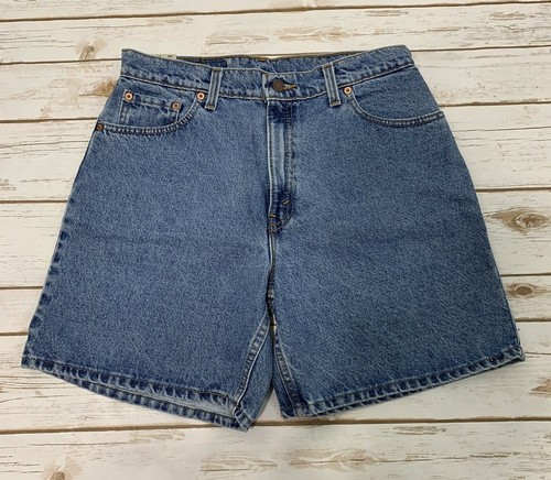 Levis 550 Vintage Blue Jean Shorts 