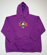 VINTAGE 90s DISNEY WORLD Mickey Mouse All American Hoodie Pullover Sweatshirt L