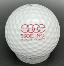 SSOE Inc Engineers Architects Logo Golf Ball 1 Titleist DT Pre-Owned