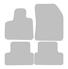 Fußmatten-Set für Opel Grandland X (2017-2024) Classic schwarz