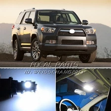 14 x Xenon White LED Lights Interior Package Kit fit For Toyota 4Runner K99