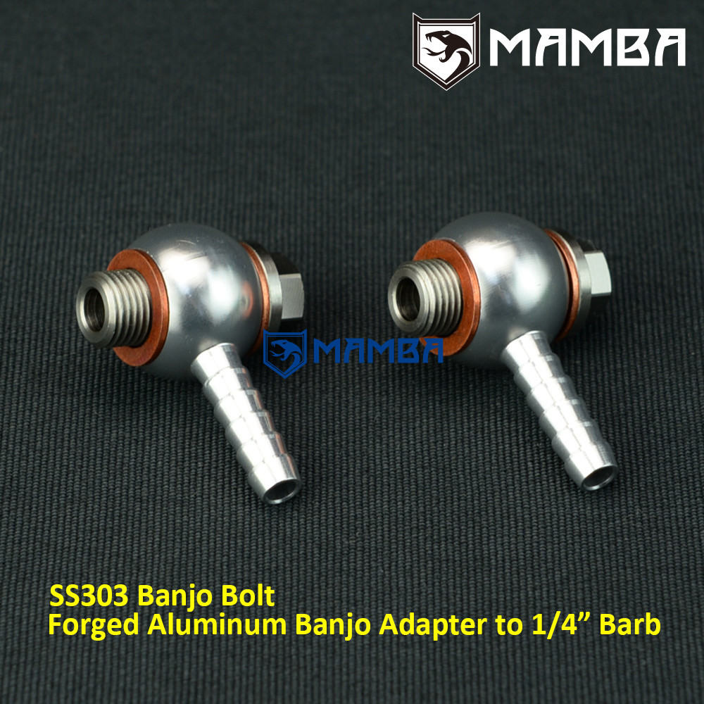 Turbo Tial Air Fitting Set BOV and Wastegates Includes 2 Banjo 2 Bolt 4