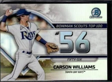 2023 Bowman #BTP-56 Carson Williams Bowman Scouts Top 100