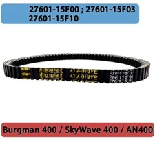 27601-15F03 27601-15F10 Drive Belt for Suzuki AN400 AN400S SkyWave Burgman 400