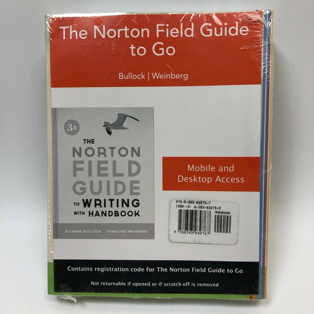 The Norton Field Guide To Writing With Readings By Maureen Daly Goggin