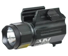 AIM SPORTS LED Flashlight Compact Size w/ Quick Release Mount 220 Lumen(FQ220C)