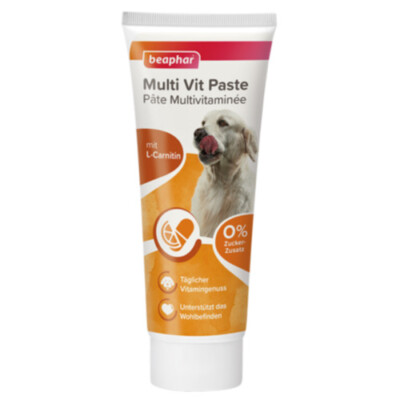 Beaphar Multi-Vitamin-Paste Hund 250 g, UVP 11,99 EUR, NEU