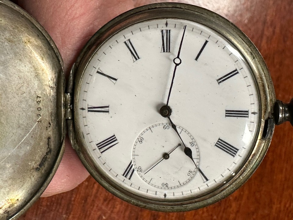 Antique Silver Pocket Watch eBay