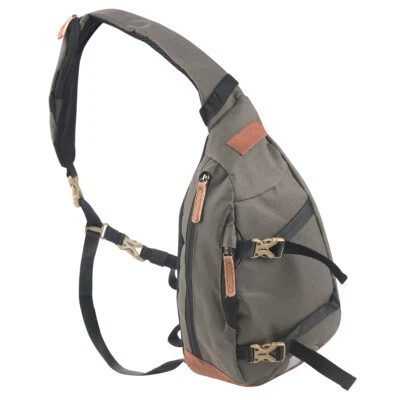 CARRY-ON Crossover Shoulder Body Bag Bowatex Schultertasche Khaki Grün 30cm