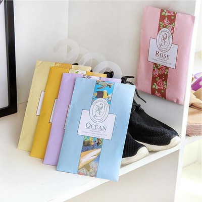 Scented Hanging Wardrobe Sachets Freshener Fragrance Air NEW Drawer W5S5