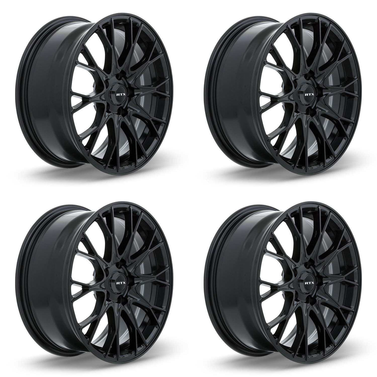 Level B Rims NEW Set of 4 Wheels 16in Satin Black Fits Buick Chevrolet OEM Level ...
