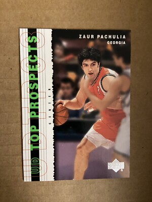 2003-04 Upper Deck UD Top Prospects Zaza Pachulia #8 Rookie RC