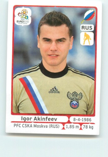 2012 Panini #113 Igor Akinfeev