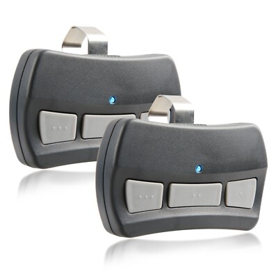 2 Replacement For Genie GITR-3 3-Button 390MHz Garage Door Opener Remote