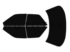 PreCut All Sides + Rear Window Film Any Tint Shade For Lexus ES Sedan 1989-1991