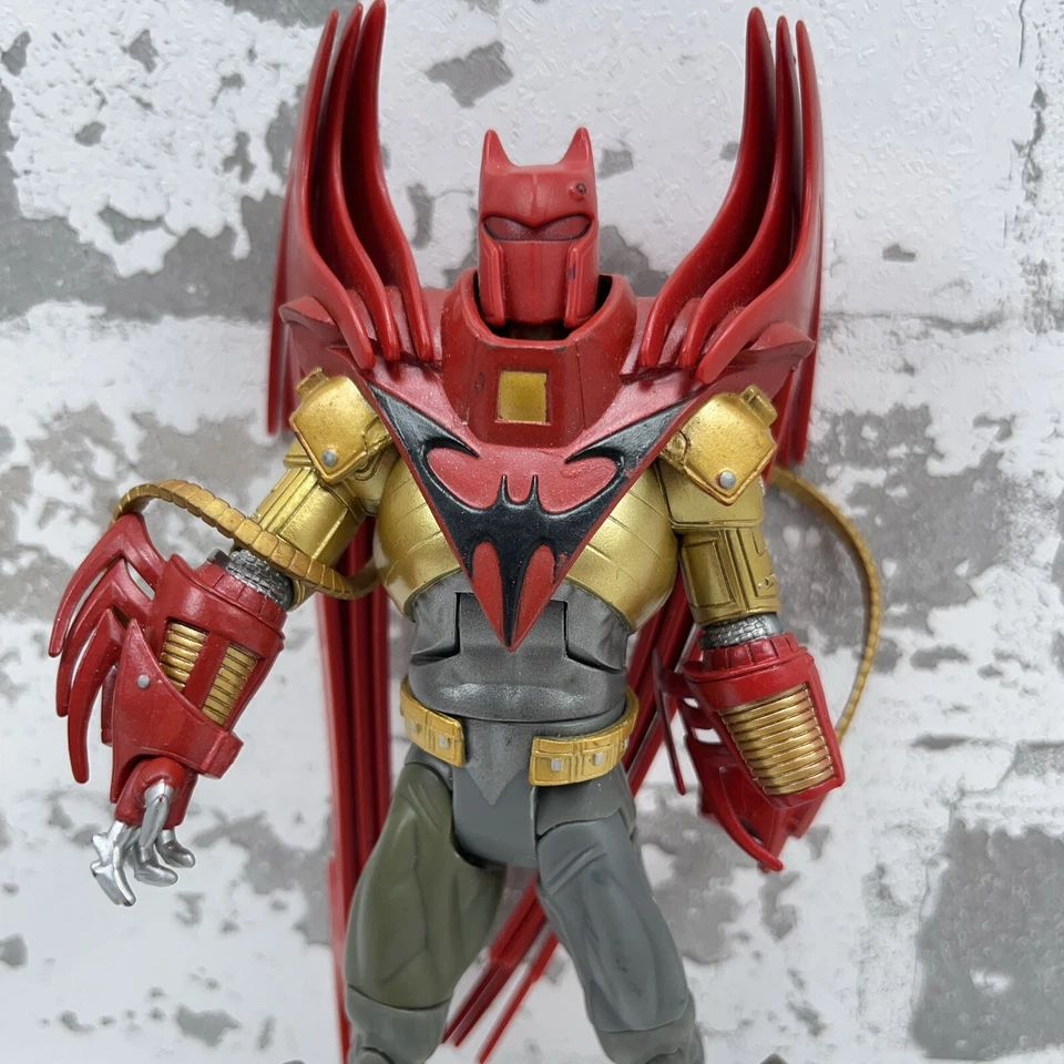 Figura DC Universe Classics KNIGHTFALL BATMAN Azrael escala 6" MANO FALTANTE Foto 2 de 4