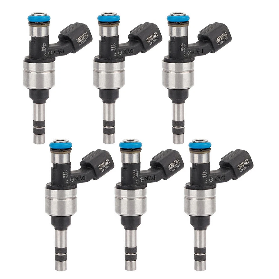 6PCS Fuel Injector For BUICK LACROSSE 2010 CHEVROLET CAPTIVA SPORT 2011 12629927 - Image 4 of 4