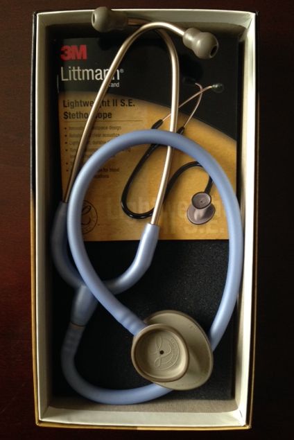 3m Littmann Lightweight Ii Se Stethoscope Ceil Blue 2454 For Sale