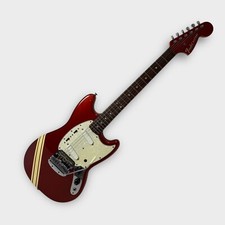 1969 Fender Competition Red Mustang Guitar Al...