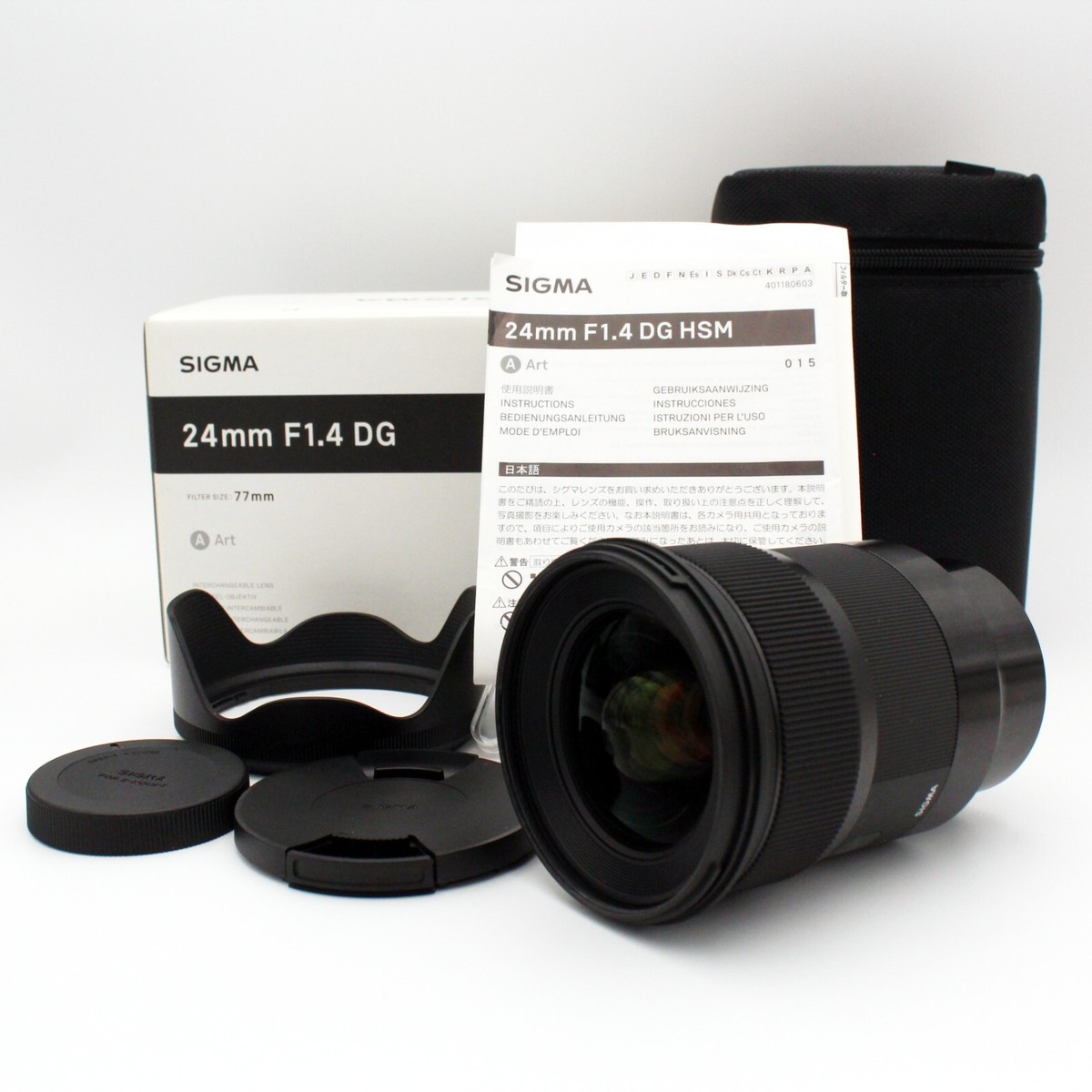 SIGMA 24mm F1.4 DG HSM Art Lens for Sony E-Mount [Top Mint] | eBay