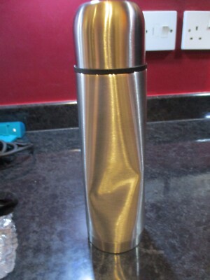 MILTON Thermostateel Flip Lid Vacuum Flask & Mug 500ML - NIE BENUTZT - VERBEULT