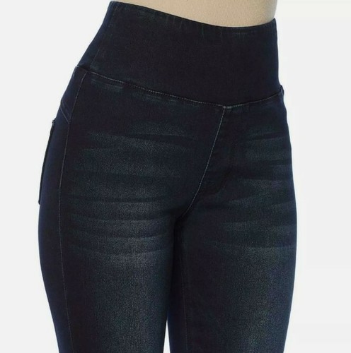 Wide Band Pull on Skinny Jeans Stretch 