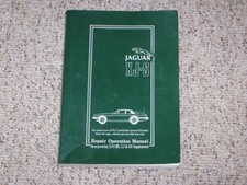 1994-1996 Jaguar XJ-S Service Repair Manual Coupe Convertible 5.3L 6.0L V12 1995