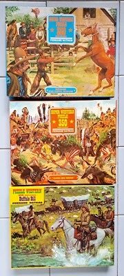 3 PUZZLES SUPER WESTERN NATHAN GEORGE FRONVAL - Photo 1/4