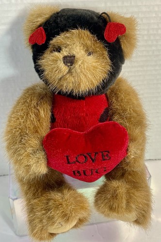 Love Bug The Bearington Collection Valentine's Day Teddy Bear Plush - Picture 3 of 15