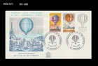 Aviation,Montgolfier Brothers' Hot Air Balloon Flight,History,France 1983 FDC