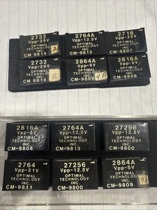 Optimal Technology EPROM Programmer Personality lot 2732 2764 27256 2816 2864