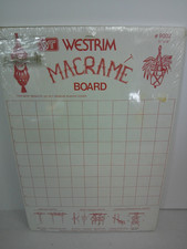 Western Trimming 9002 Westrim Macrame Knotting Board 11x16