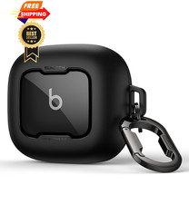 SURITCH for Beats Powerbeats Pro 2 Case Cover, Magnetic Locking Cases Black