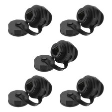 RJ45 Panel Mount Coupler, IP67 Pass Through Connector,Pack of 5