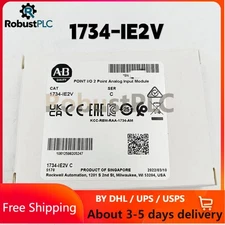New Allen-Bradley 1734-IE2V 2 Point Analog PLC Input Module 1734IE2V US Free Tax