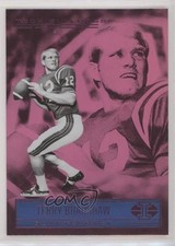 2022 Panini Chronicles Draft Picks Illusions Pink Terry Bradshaw #9 HOF 1q2