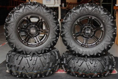 POLARIS RZR 1000 S 28'' BIGHORN 2.0 RADIAL ATV TIRE & 14'' VIPER BLK WHEEL KIT POL