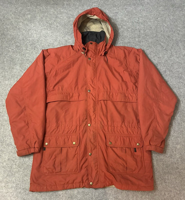 Vintage Helly Hansen Hooded Ski Jacket Mens XL Red Thinsulate Insulated - Read