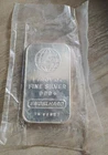 Englehard 1 troy oz .999 Fine Silver Bar Sealed Rare Serial Number # FK90827