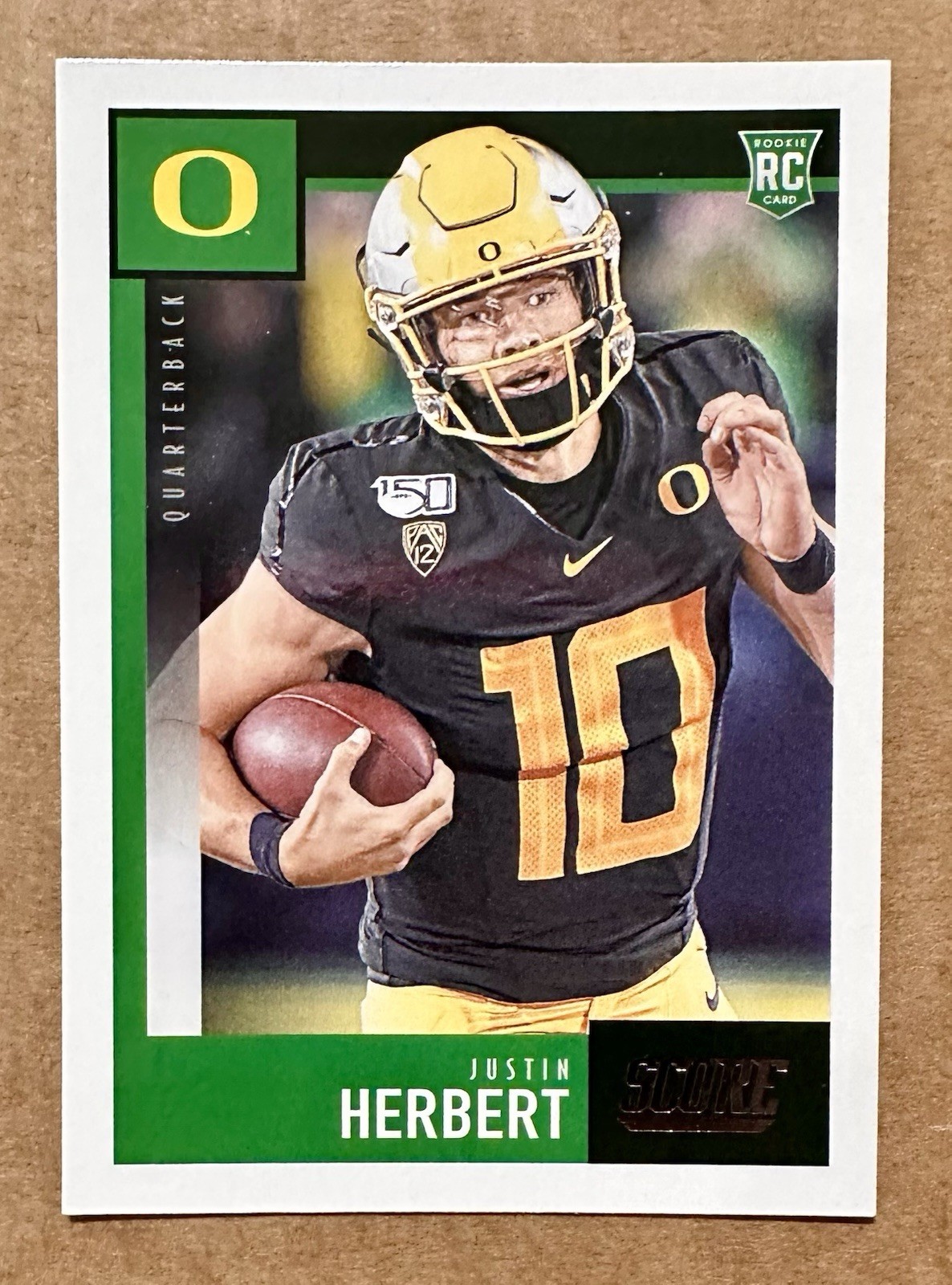 2020 Score Justin Herbert RC #362