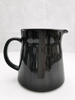   Vintage 60er RAR große Kanne Milch Saft TEEMA Arabia schwarz Kaj Franck
