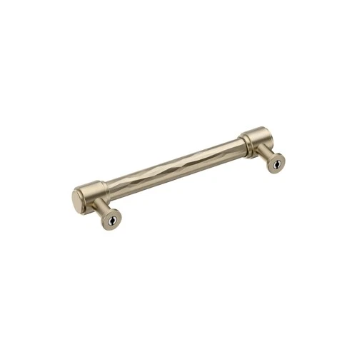 Signature Hardware Lazzara Hammered Bar Cabinet Pull, 5-1/16 Inch Center to - Picture 2 of 6